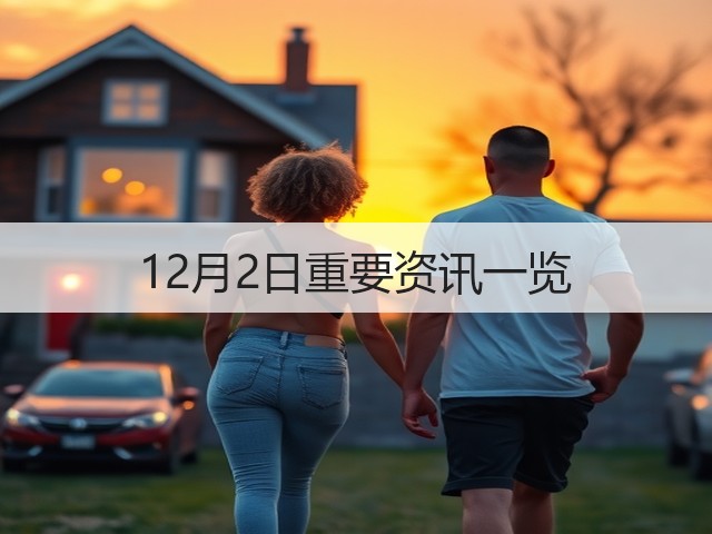 12月2日重要资讯一览(图2) 12月2日重要资讯一览(图2)