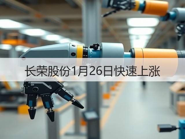 长荣股份1月26日快速上涨(图1)