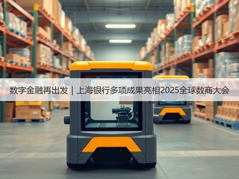数字金融再出发｜上海银行多项成果亮相2025全球数商大会