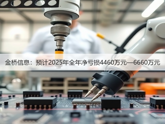 金桥信息:预计2025年全年净亏损4460万元—6660万元(图2) 金桥信息:预计2025年全年净亏损4460万元—6660万元(图2)