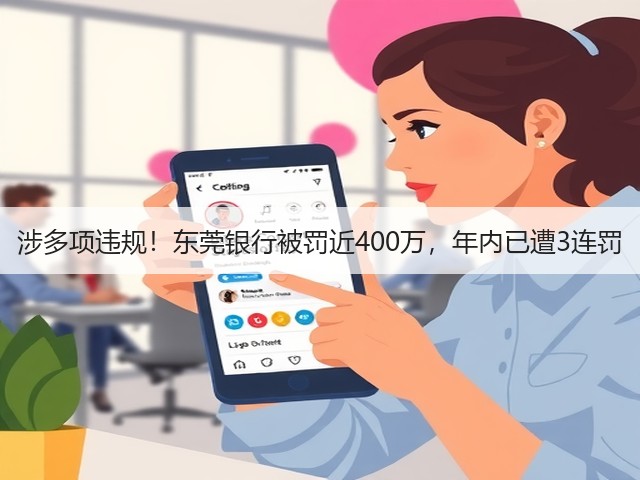 涉多项违规！东莞银行被罚近400万，年内已遭3连罚(图3)