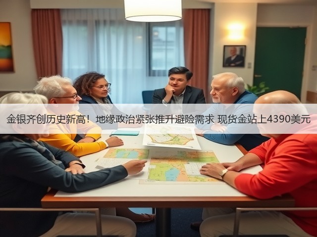 金银齐创历史新高!地缘政治紧张推升避险需求 现货金站上4390美元(图1) 金银齐创历史新高!地缘政治紧张推升避险需求 现货金站上4390美元(图1)