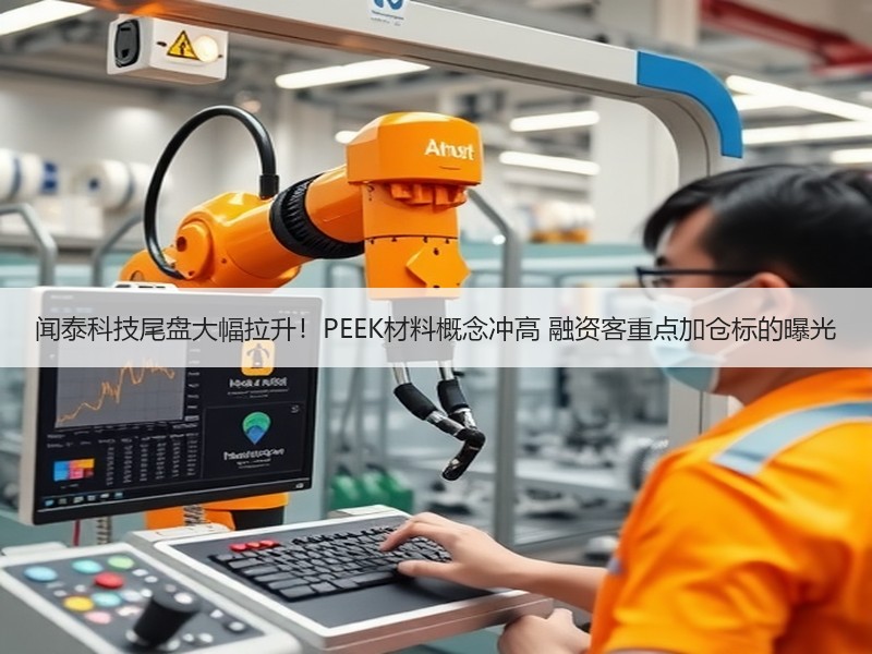 闻泰科技尾盘大幅拉升！PEEK材料概念冲高 融资客重点加仓标的曝光
