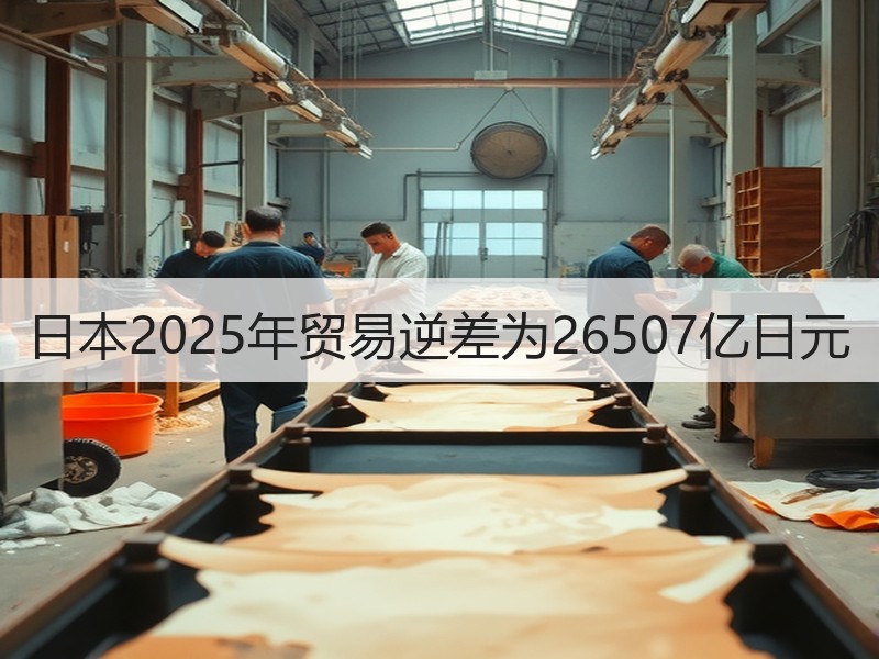 日本2025年贸易逆差为26507亿日元