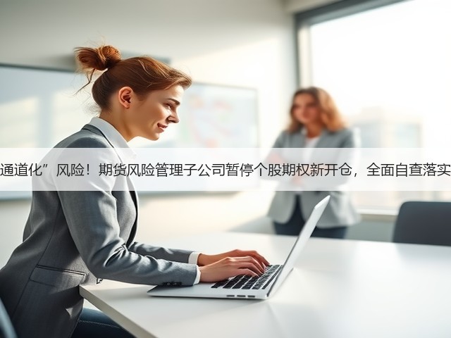防范业务“通道化”风险！期货风险管理子公司暂停个股期权新开仓，全面自查落实适当性管理(图1)