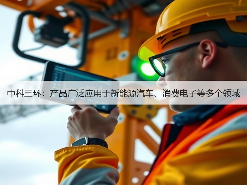中科三环：产品广泛应用于新能源汽车、消费电子等多个领域