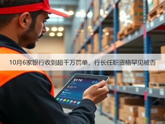 10月6家银行收到超千万罚单,行长任职资格罕见被否(图3) 10月6家银行收到超千万罚单,行长任职资格罕见被否(图3)