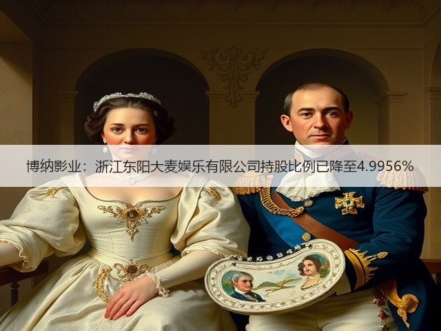 博纳影业:浙江东阳大麦娱乐有限公司持股比例已降至4.9956%(图3) 博纳影业:浙江东阳大麦娱乐有限公司持股比例已降至4.9956%(图3)