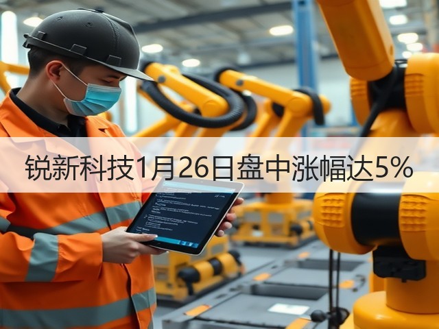 锐新科技1月26日盘中涨幅达5%(图2) 锐新科技1月26日盘中涨幅达5%(图2)