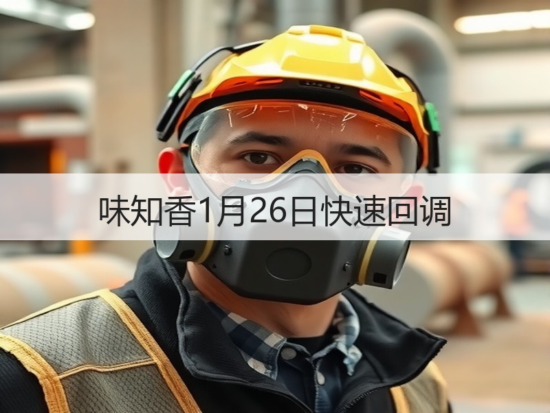 味知香1月26日快速回调