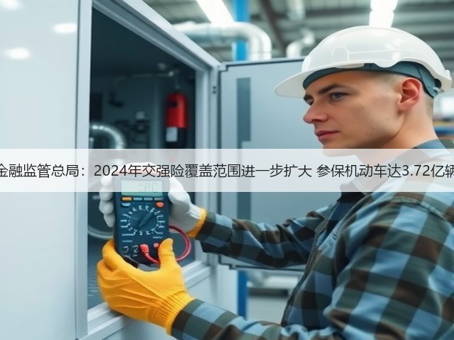 金融监管总局：2024年交强险覆盖范围进一步扩大 参保机动车达3.72亿辆(图1)