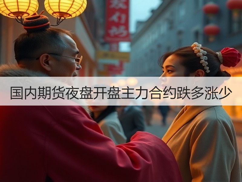 国内期货夜盘开盘主力合约跌多涨少