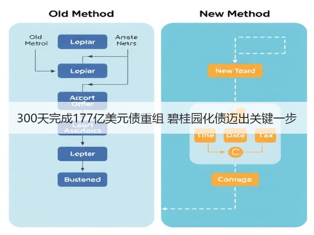 300天完成177亿美元债重组 碧桂园化债迈出关键一步(图2) 300天完成177亿美元债重组 碧桂园化债迈出关键一步(图2)
