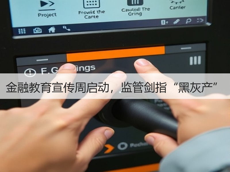 金融教育宣传周启动，监管剑指“黑灰产”