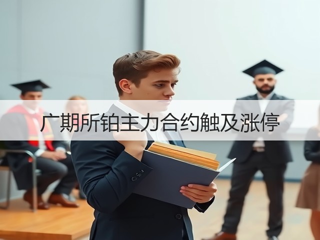 广期所铂主力合约触及涨停(图3)