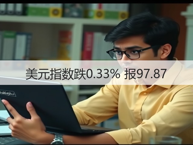 美元指数跌0.33% 报97.87(图1) 美元指数跌0.33% 报97.87(图1)