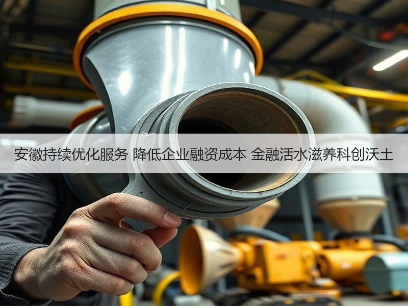 安徽持续优化服务 降低企业融资成本 金融活水滋养科创沃土