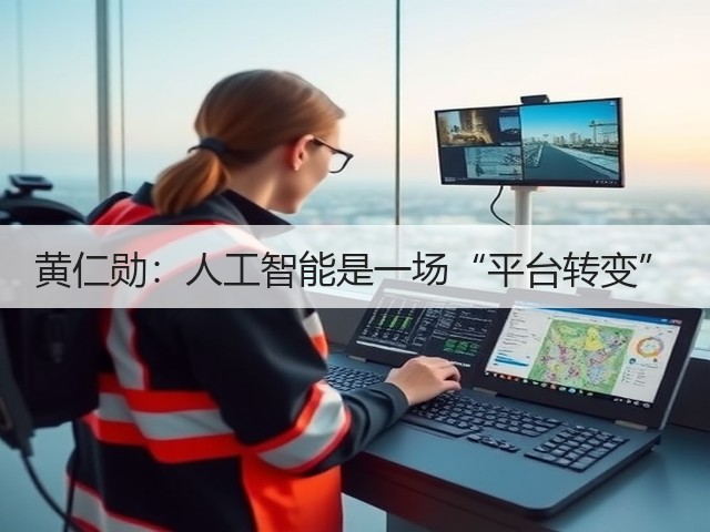 黄仁勋：人工智能是一场“平台转变”(图1)
