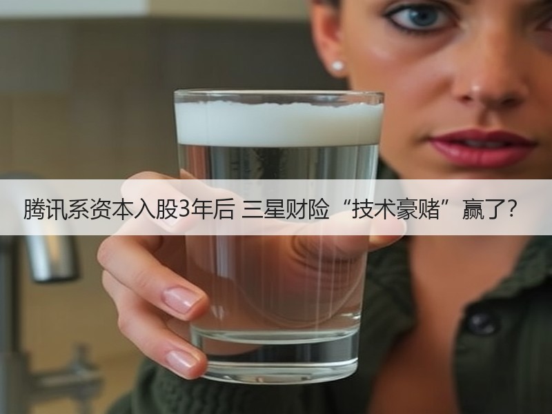 腾讯系资本入股3年后 三星财险“技术豪赌”赢了？