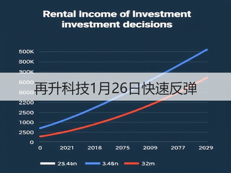 再升科技1月26日快速反弹