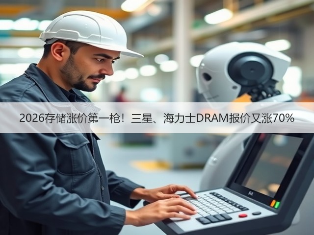 2026存储涨价第一枪!三星、海力士DRAM报价又涨70%(图1) 2026存储涨价第一枪!三星、海力士DRAM报价又涨70%(图1)