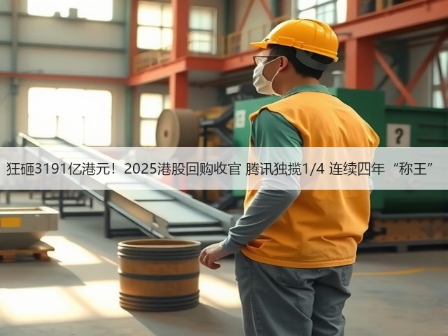 狂砸3191亿港元！2025港股回购收官 腾讯独揽1/4 连续四年“称王”(图1)