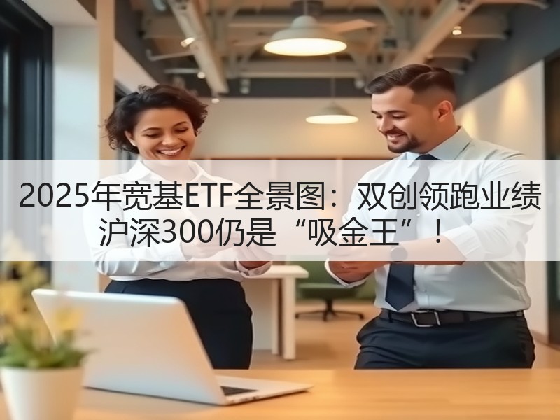 2025年宽基ETF全景图：双创领跑业绩 沪深300仍是“吸金王”！