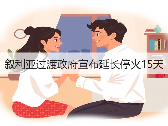 叙利亚过渡政府宣布延长停火15天(图2)