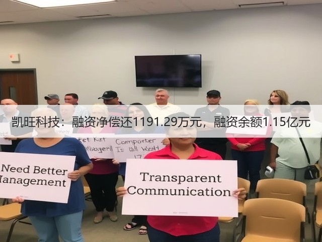 凯旺科技:融资净偿还1191.29万元,融资余额1.15亿元(图3) 凯旺科技:融资净偿还1191.29万元,融资余额1.15亿元(图3)