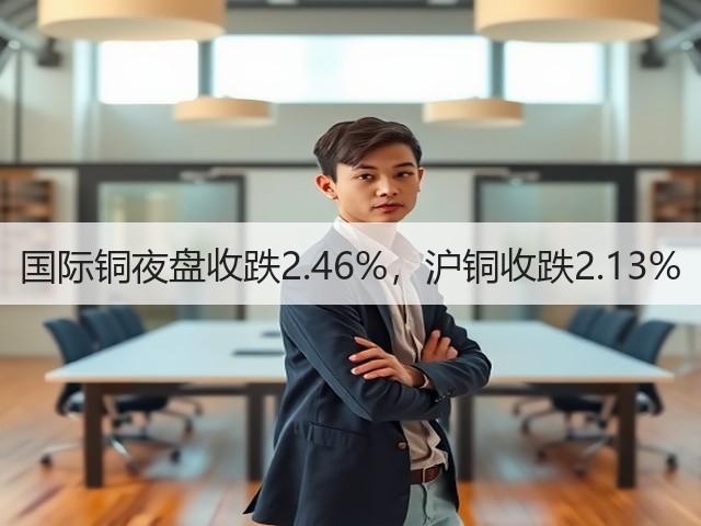 国际铜夜盘收跌2.46%，沪铜收跌2.13%(图3)