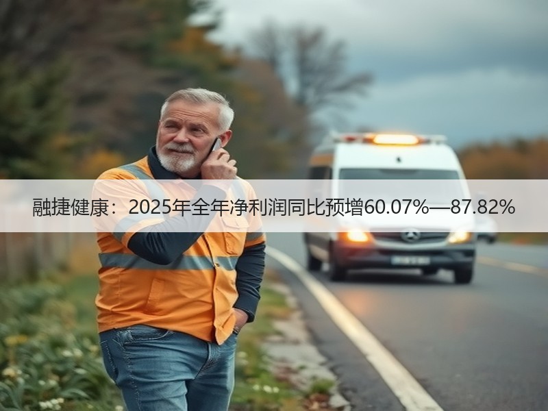 融捷健康：2025年全年净利润同比预增60.07%—87.82%