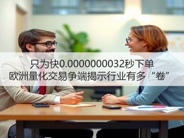 只为快0.0000000032秒下单 欧洲量化交易争端揭示行业有多“卷”(图3) 只为快0.0000000032秒下单 欧洲量化交易争端揭示行业有多“卷”(图3)