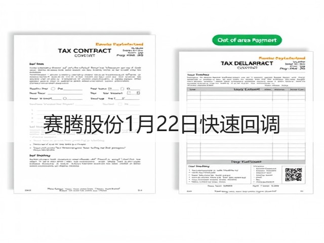 赛腾股份1月22日快速回调(图1) 赛腾股份1月22日快速回调(图1)