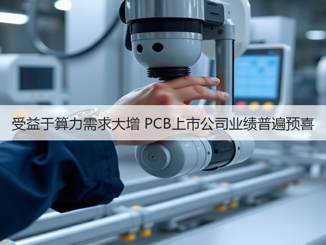 受益于算力需求大增 PCB上市公司业绩普遍预喜(图3) 受益于算力需求大增 PCB上市公司业绩普遍预喜(图3)