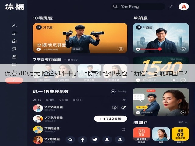 保费500万元 险企却不干了!北京律协律责险“断档” 到底咋回事?(图1) 保费500万元 险企却不干了!北京律协律责险“断档” 到底咋回事?(图1)