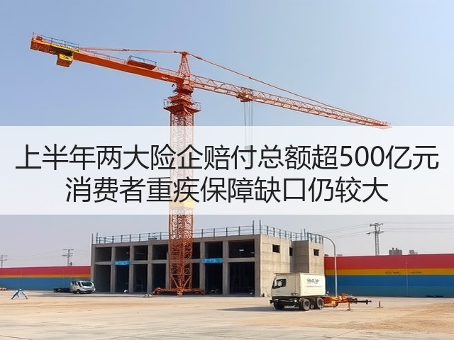 上半年两大险企赔付总额超500亿元 消费者重疾保障缺口仍较大(图1)