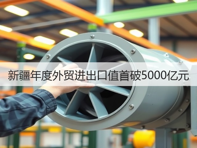 新疆年度外贸进出口值首破5000亿元(图1)