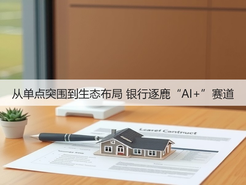 从单点突围到生态布局 银行逐鹿“AI+”赛道