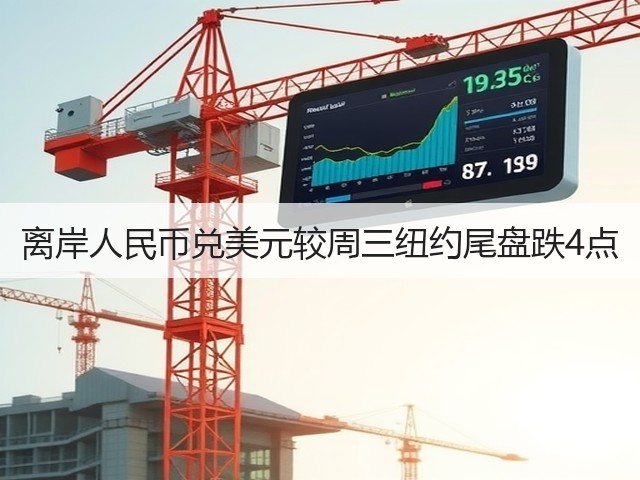 离岸人民币兑美元较周三纽约尾盘跌4点(图1)