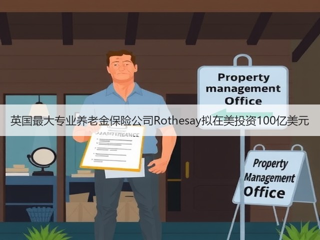 英国最大专业养老金保险公司Rothesay拟在美投资100亿美元(图1)
