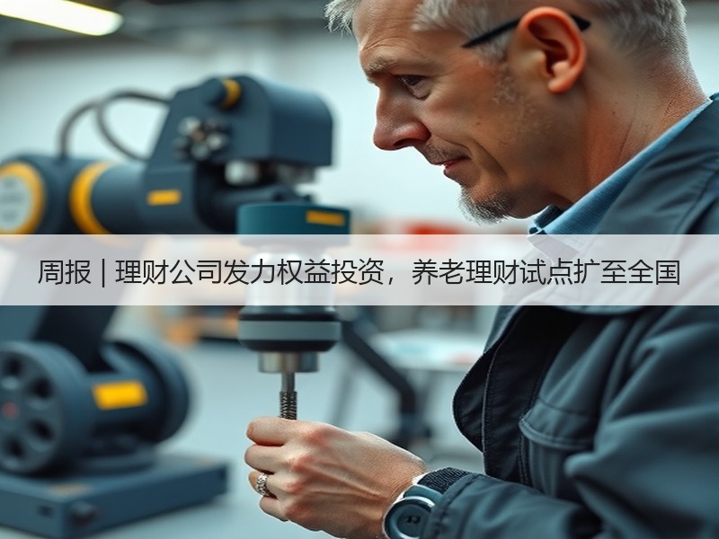 周报 | 理财公司发力权益投资，养老理财试点扩至全国