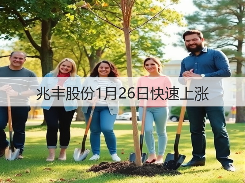 兆丰股份1月26日快速上涨