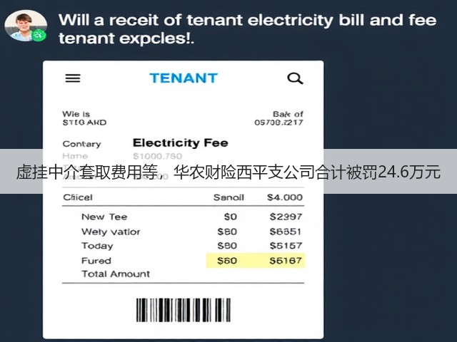 虚挂中介套取费用等,华农财险西平支公司合计被罚24.6万元(图2) 虚挂中介套取费用等,华农财险西平支公司合计被罚24.6万元(图2)