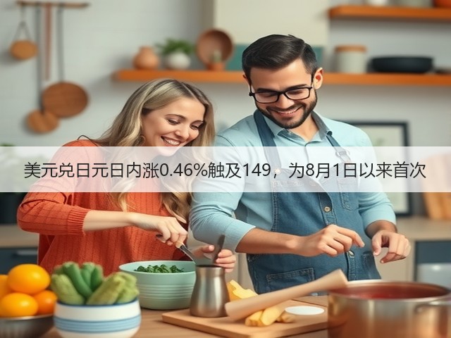 美元兑日元日内涨0.46%触及149，为8月1日以来首次(图2)