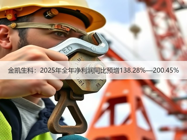 金凯生科：2025年全年净利润同比预增138.28%—200.45%(图2)