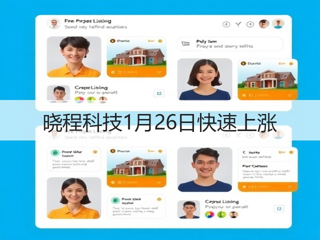 晓程科技1月26日快速上涨(图3)