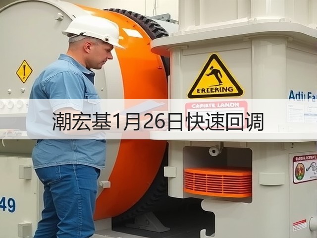 潮宏基1月26日快速回调(图3) 潮宏基1月26日快速回调(图3)
