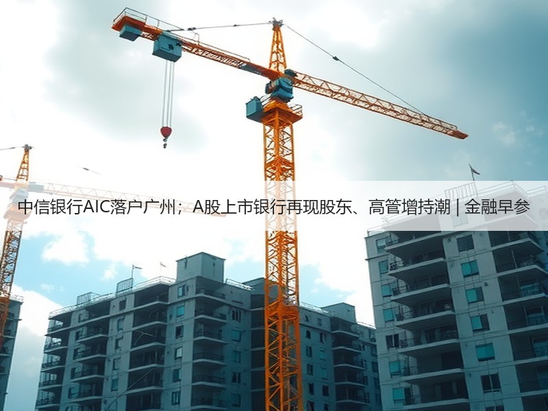 中信银行AIC落户广州；A股上市银行再现股东、高管增持潮 | 金融早参