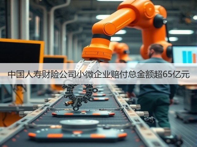 中国人寿财险公司小微企业赔付总金额超65亿元(图1)