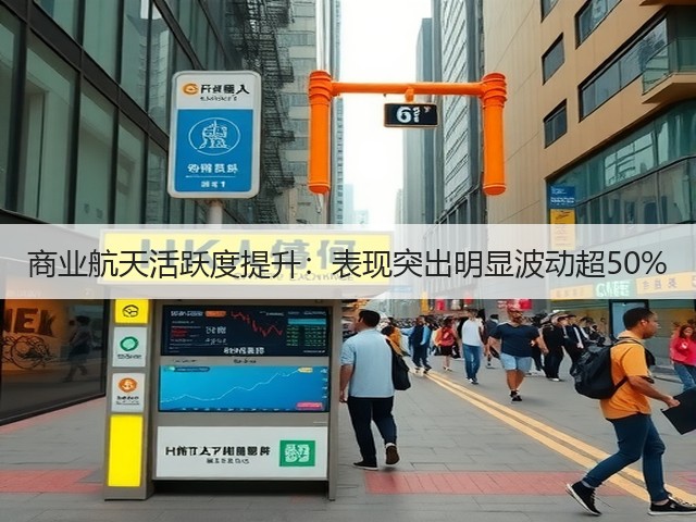 商业航天活跃度提升:表现突出明显波动超50%(图1) 商业航天活跃度提升:表现突出明显波动超50%(图1)